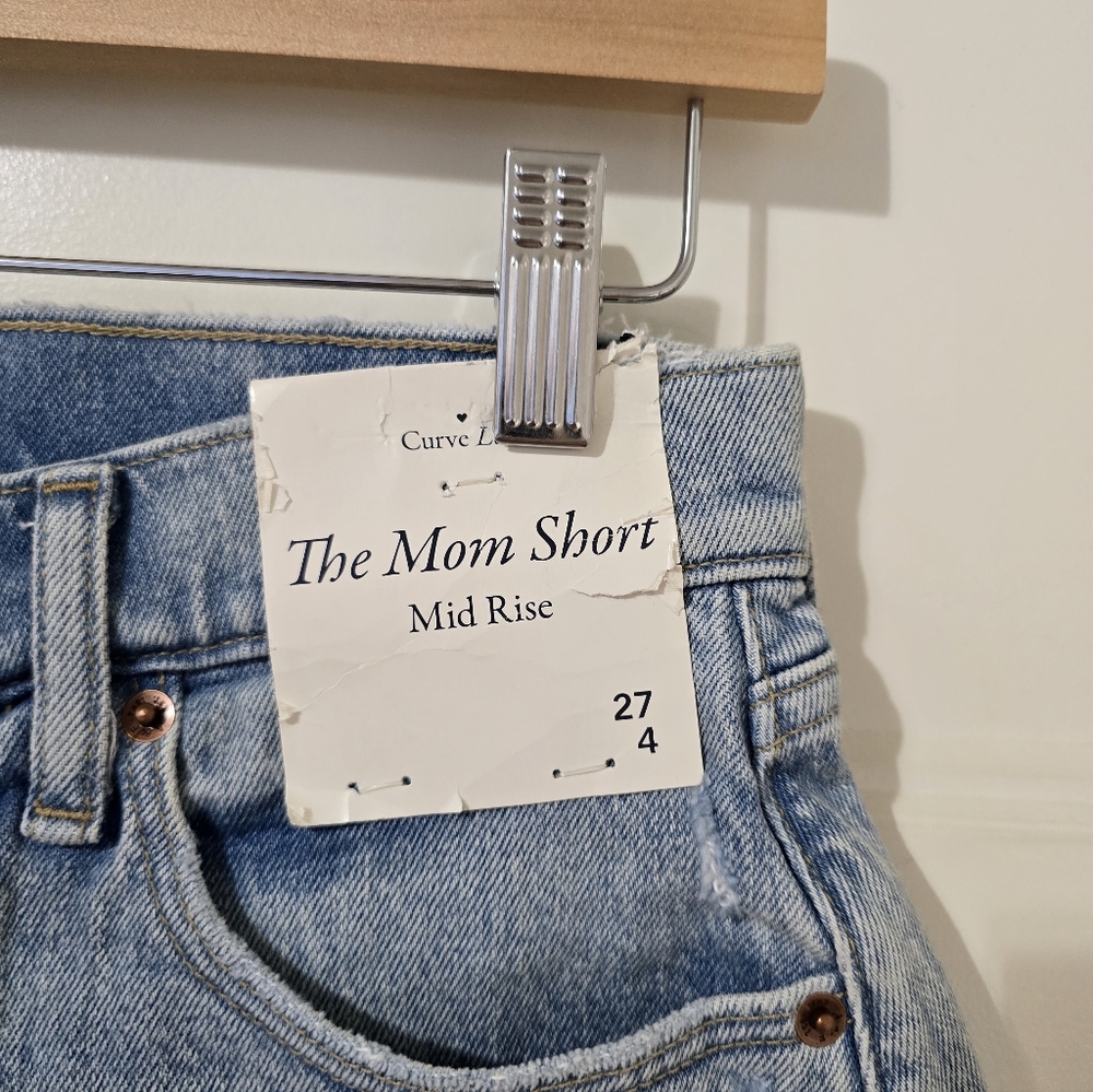 Abercrombie & Fitch Light Blue Denim Jean Shorts - Picture 4 of 12